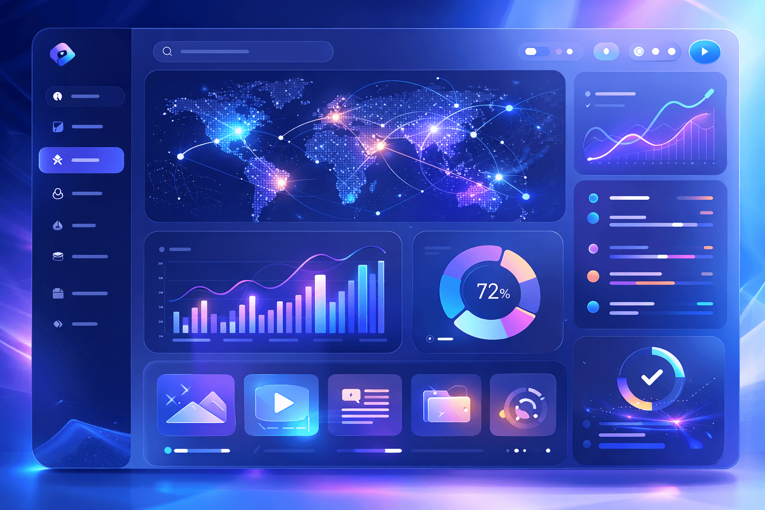 自观元视工作台主视觉